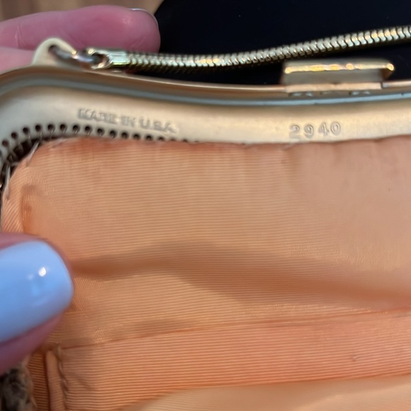 Whiting & Davis Gold Mesh Bag - Picture 6 of 15